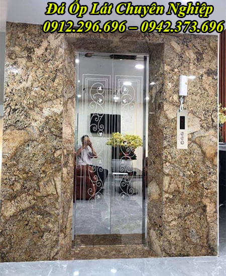 đá cầu thang máy đẹp