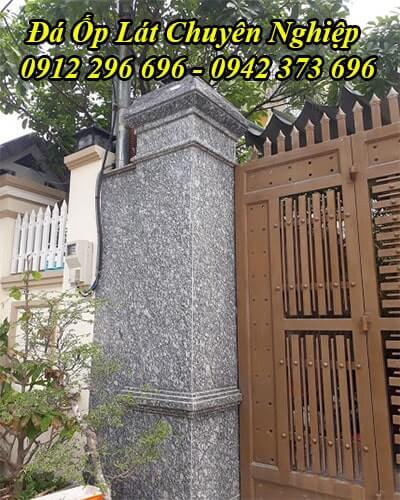 Đá Ốp Cột Vuông Đẹp - Mẫu Đá Hoa Cương Ốp Cột Nhà, Cột Cổng