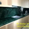 Đá Ốp Bếp Màu Xanh