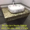 Mẫu Bàn Đá Chậu Rửa Mặt Đẹp, Có Độ Bền Cao