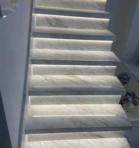 Cầu thang đá Trắng Hy Lạp