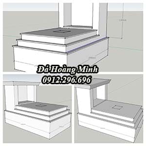 Kích thước xây mộ sau cải táng
