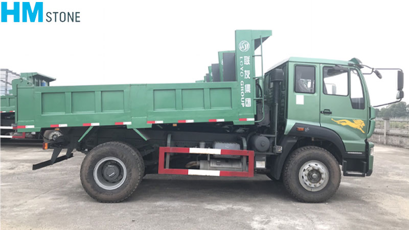 Tính m³ đá trên xe tải