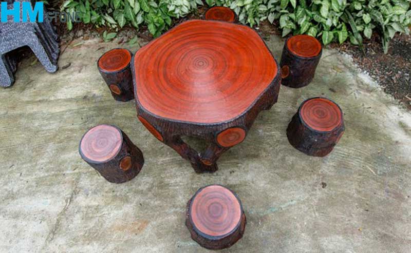 ban ghe da nguyen khoi ninh binh 6 TOP 6 bộ bàn ghế đá nguyên khối Ninh Bình đẹp, đẳng cấp