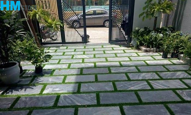 da thanh hoa lat san vuon 5 Ưu điểm của các loại đá Thanh Hóa lát sân vườn, vỉa hè