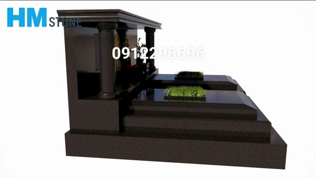 Thiết kế mộ nguyên khối