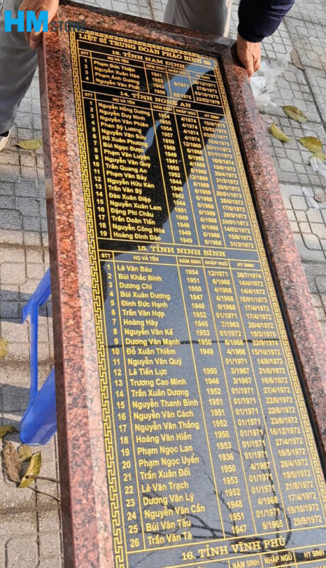 Bia tưởng niệm liệt sĩ