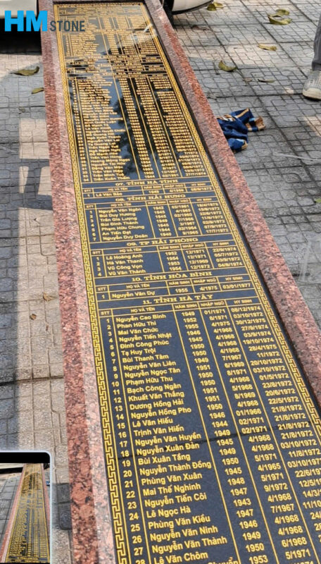 Xưởng khắc bia liệt sĩ