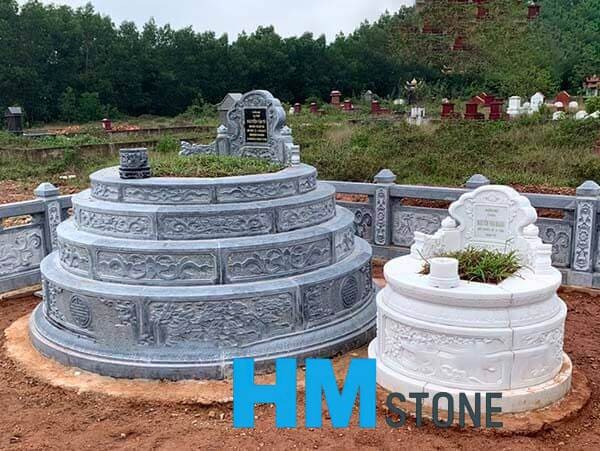 Mộ tròn đá trắng