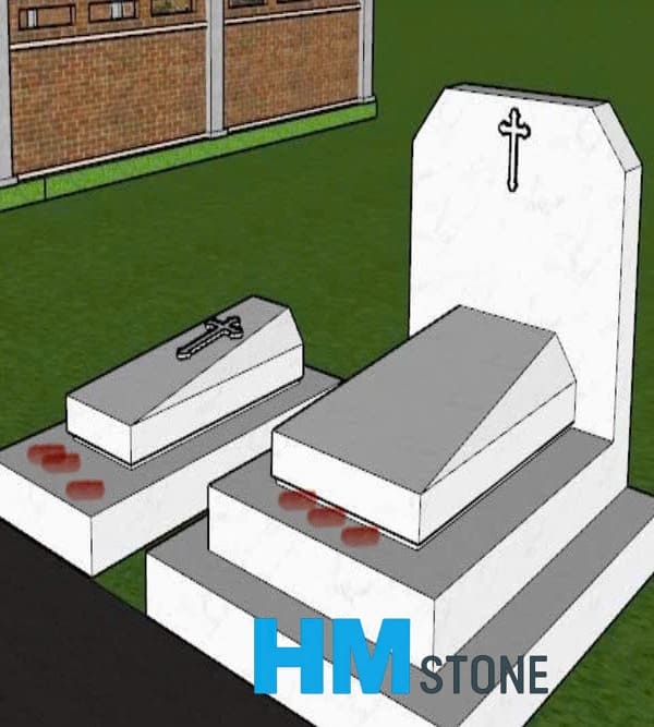 Thiết kế mộ đá công giáo