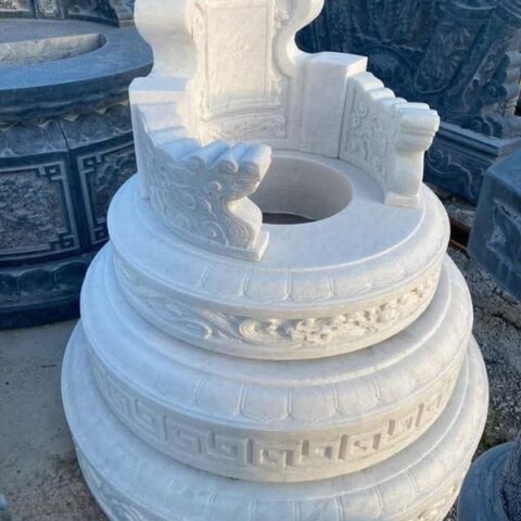 Mộ tròn đá trắng