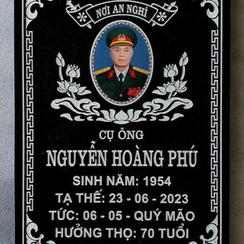 Cách tính chữ trên bia mộ
