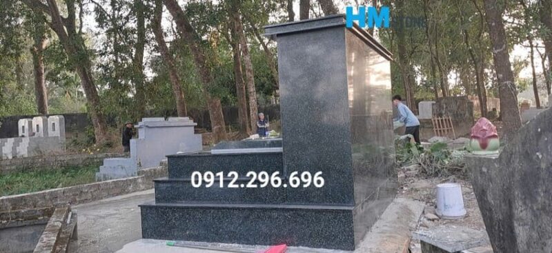 Lắp đặt mộ đá