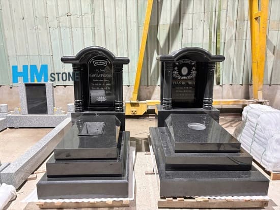 Mộ vòm đá khối granite