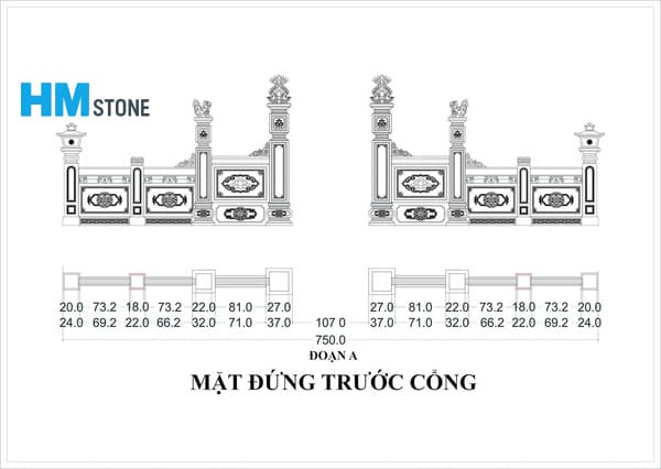 Thiết kế khuôn viên lăng mộ