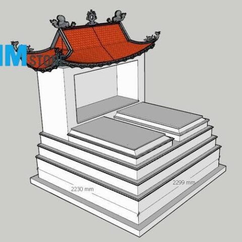 Bản vẽ lăng mộ đá