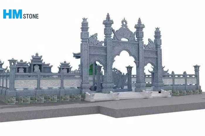 Cổng tam quan tứ trú