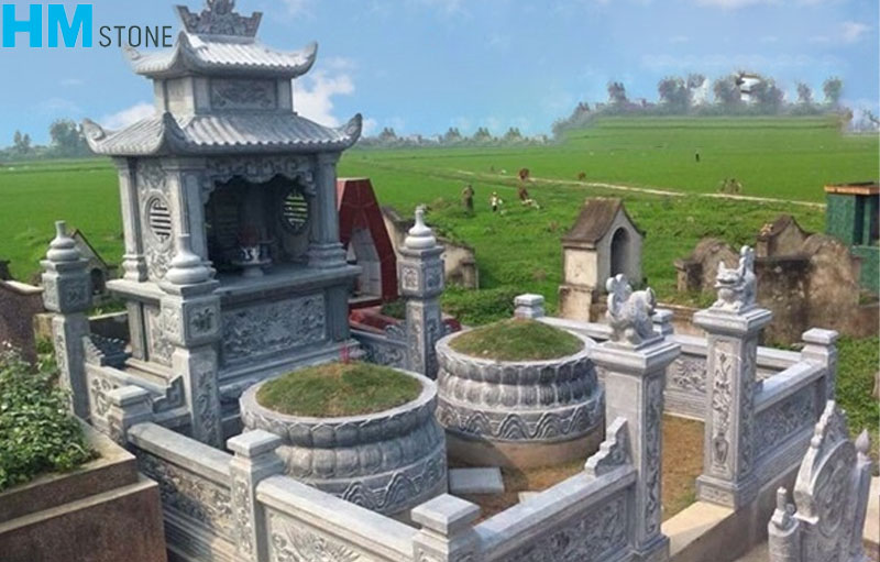 Những mẫu khuôn viên lăng mộ đẹp cho gia đình và dòng họ