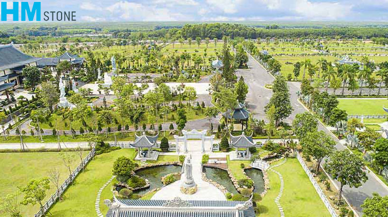 Những mẫu khuôn viên lăng mộ đẹp cho gia đình và dòng họ