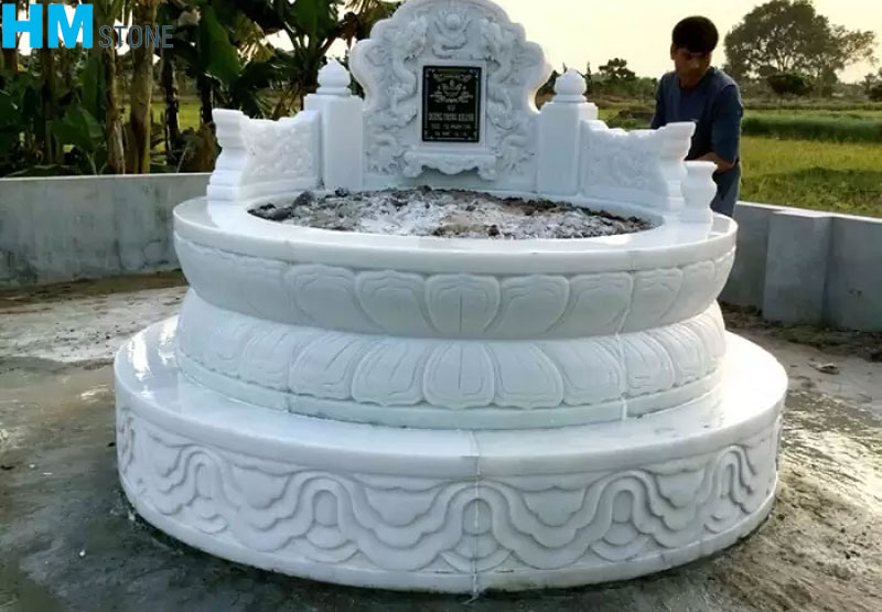 Kích thước mộ tròn theo phong thủy chuẩn nhất