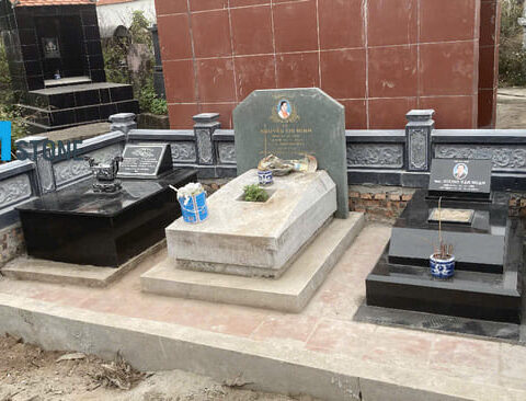 lan can da mo Lan can mộ đá