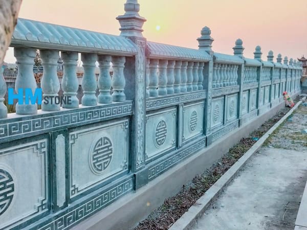 lan can da thanh hoa 8 Lan can đá chữ thọ