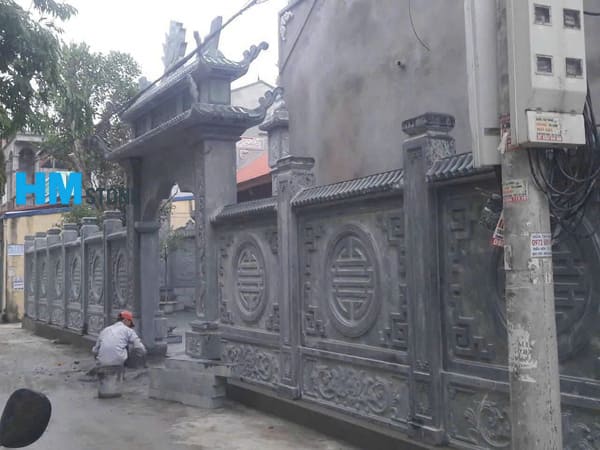 lan can da thanh hoa 9 Lan can đá chữ thọ
