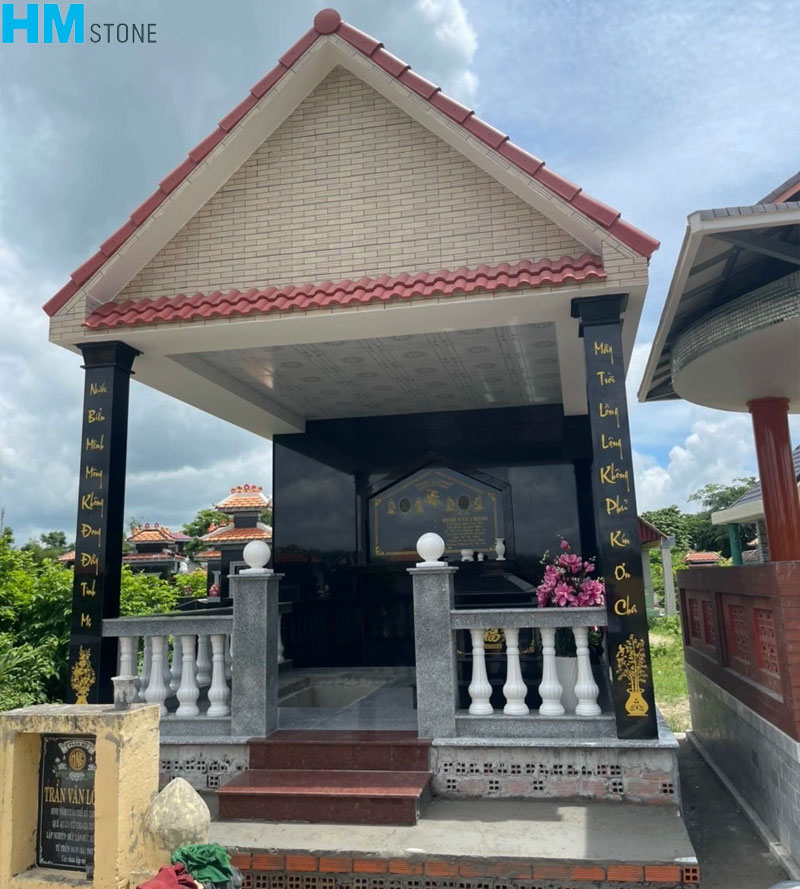Những mẫu mái che mộ bằng tôn đẹp, bền và tiết kiệm chi phí