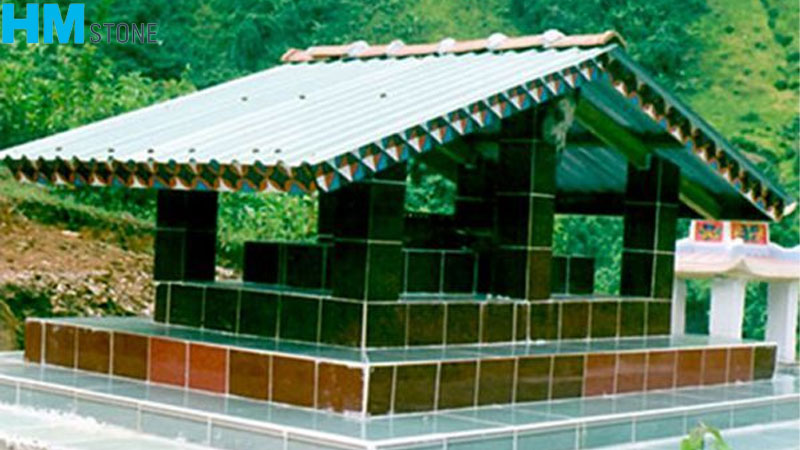 Những mẫu mái che mộ bằng tôn đẹp, bền và tiết kiệm chi phí