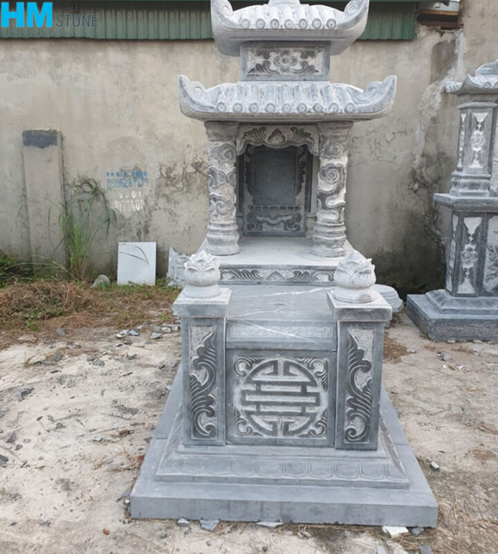 6 mẫu mộ có mái che đẹp, phù hợp phong thuỷ và khuôn viên
