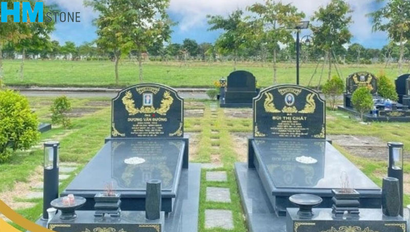 15 mẫu mộ đôi xây gạch đẹp và đơn giản