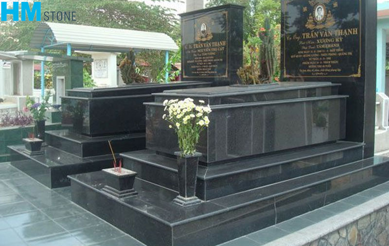 mo doi da hoa cuong dep 1 TOP 4 mẫu mộ đôi đá hoa cương đẹp nhất 2026