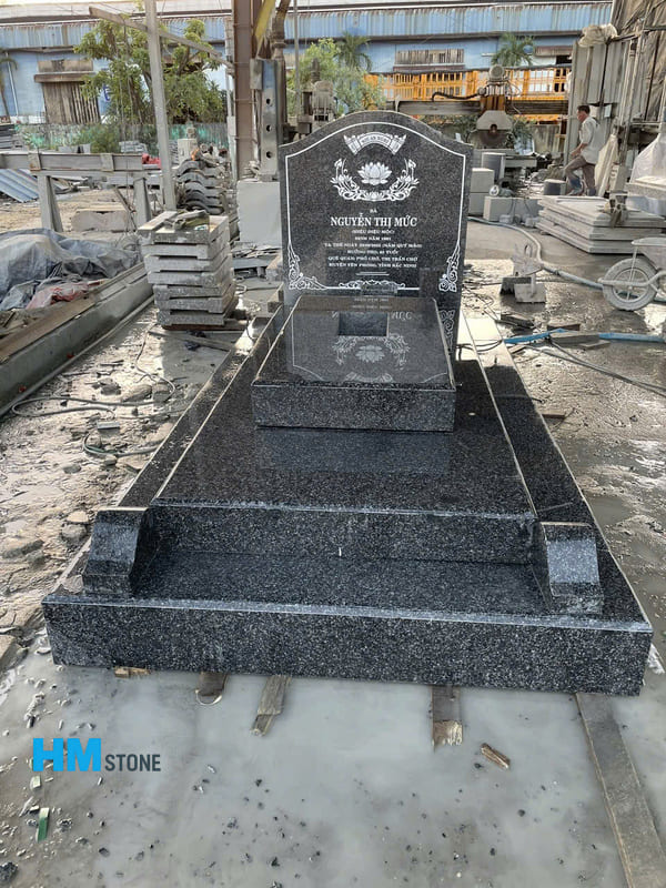 Chế tác mộ đá khối