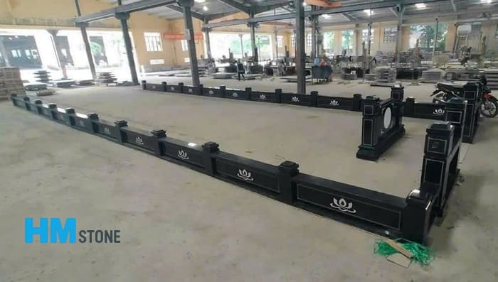 Xưởng mộ đá khối granite