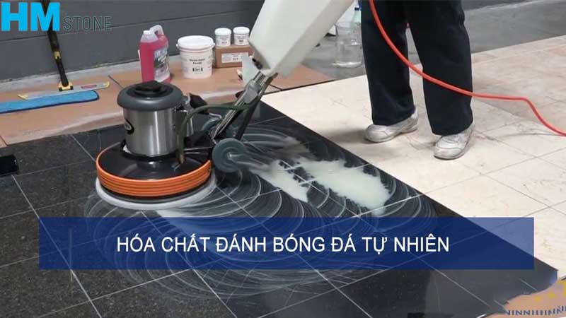 Các loại hoá chất, dụng cụ và quy trình đánh bóng sàn đá