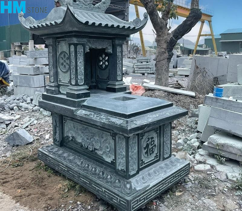 TOP 15 mẫu mộ đá nguyên khối đẹp nhất 2026