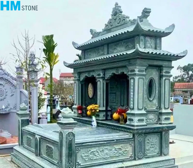 TOP 15 mẫu mộ đá nguyên khối đẹp nhất 2026