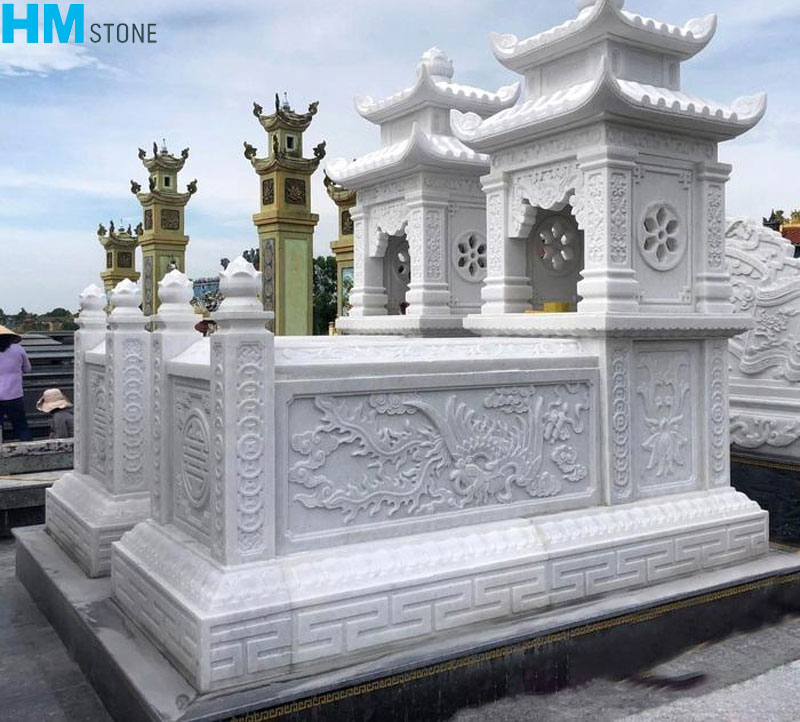 TOP 15 mẫu mộ đá nguyên khối đẹp nhất 2026