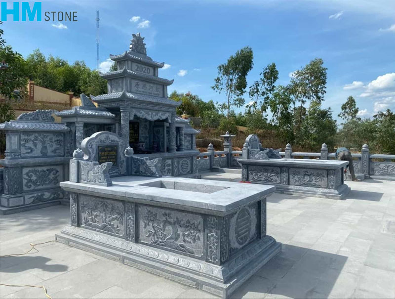 TOP 15 mẫu mộ đá nguyên khối đẹp nhất 2026