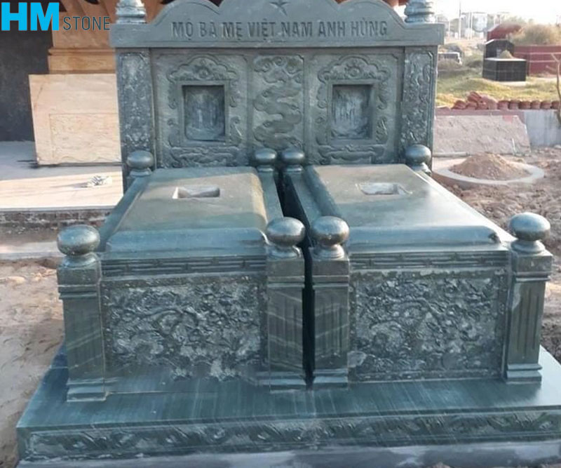 TOP 15 mẫu mộ đá xanh Thanh Hoá đẹp kèm báo giá tham khảo
