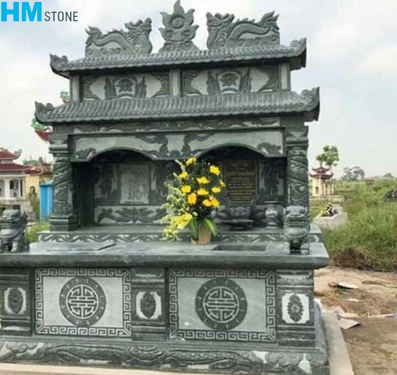 TOP 15 mẫu mộ đá xanh Thanh Hoá đẹp kèm báo giá tham khảo