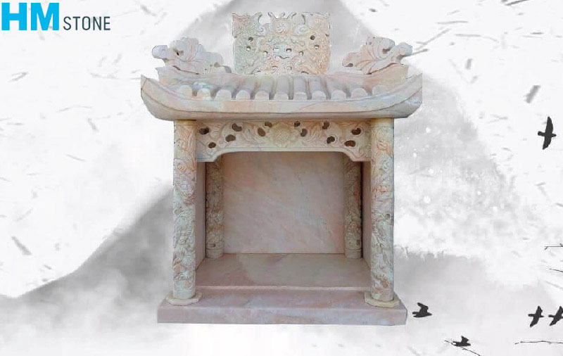 12 mẫu bàn thờ ông địa - thần tài bằng đá hoa cương đẹp, đẳng cấp