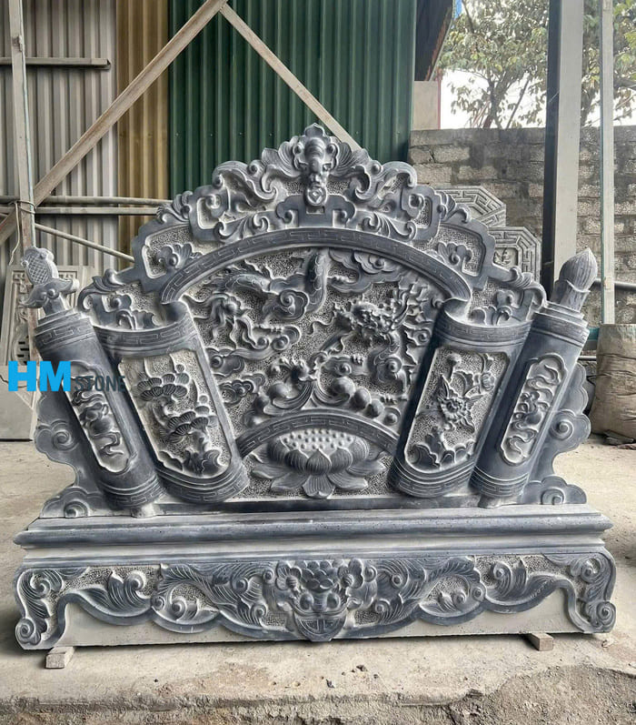 cuon thu da 20 Mẫu cuốn thư lăng mộ đẹp