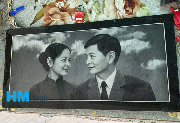 Điêu khắc ảnh trên đá