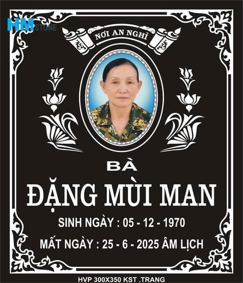Bia mộ có ảnh