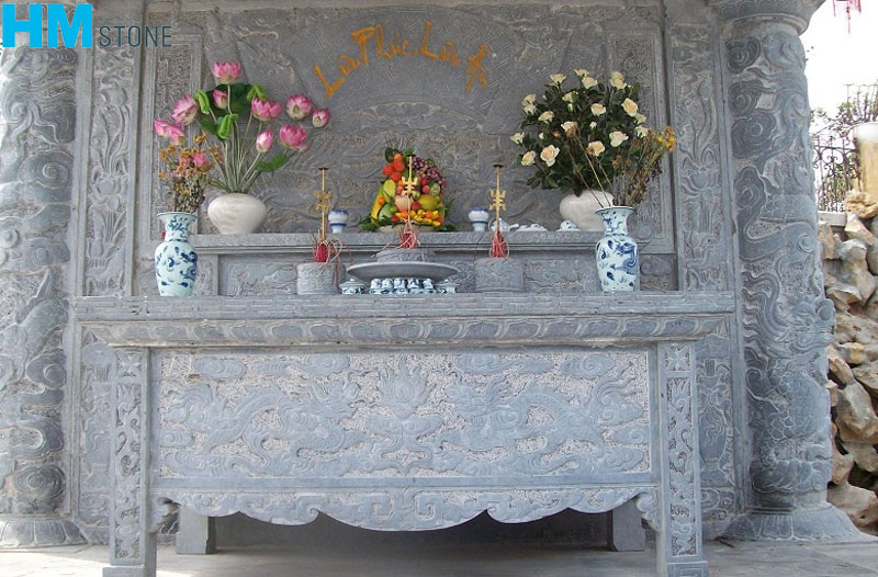TOP 10 mẫu bàn thờ đá hoa cương đẹp tinh xảo, giá rẻ