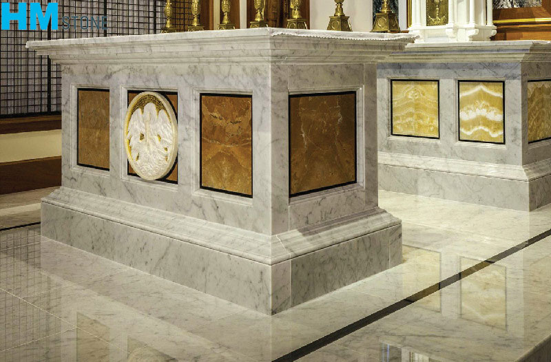 TOP 10 mẫu bàn thờ đá hoa cương đẹp tinh xảo, giá rẻ