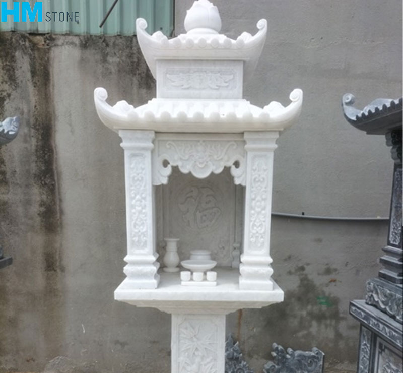 Tổng hợp 15 mẫu bàn thờ ngoài trời đẹp nhất 2026