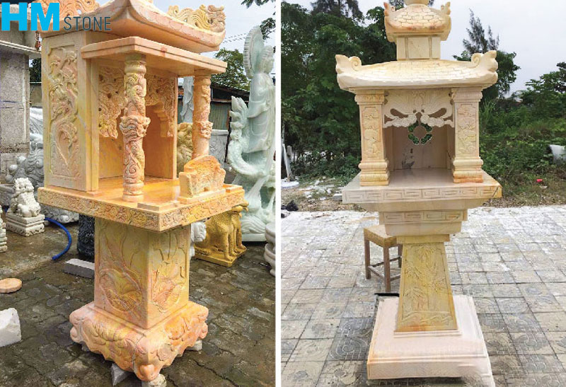 Tổng hợp 15 mẫu bàn thờ ngoài trời đẹp nhất 2026