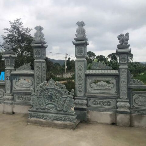mau cuon thu da dep 2 Mẫu cuốn thư đá lăng mộ đẹp